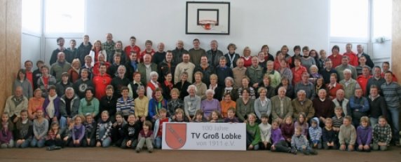 Jubiläumsfoto 2011 - 100 Jahr TV Groß Lobke