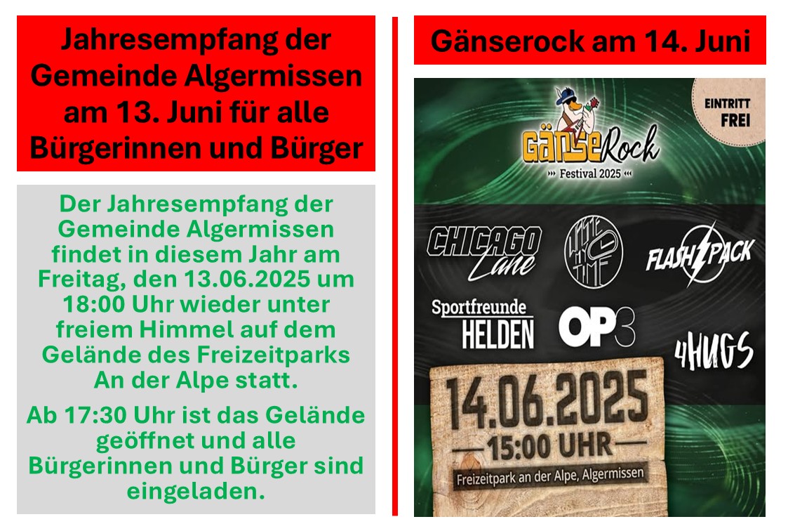 Jahresempfang und Gaenserock 2025