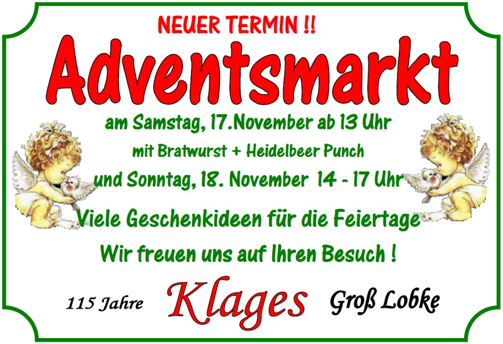 Adventsmarkt 2018